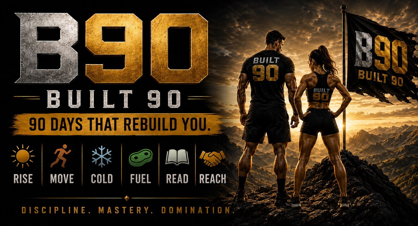BUILT 90 — ninety free days that rebuild you