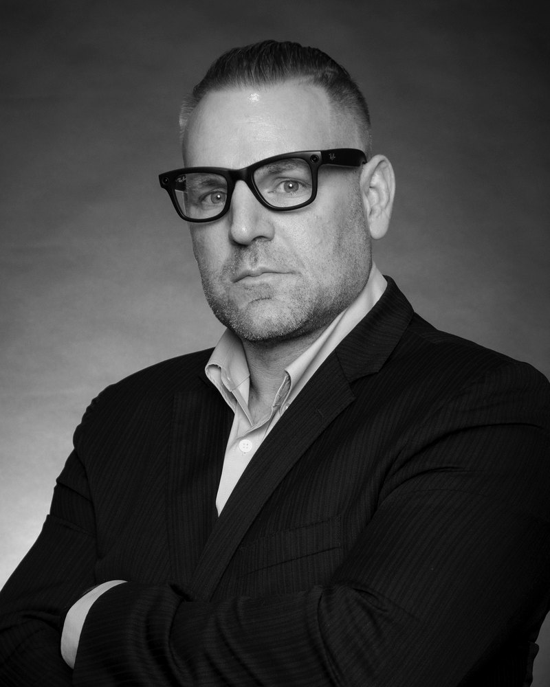 Jason MacDonald, studio portrait
